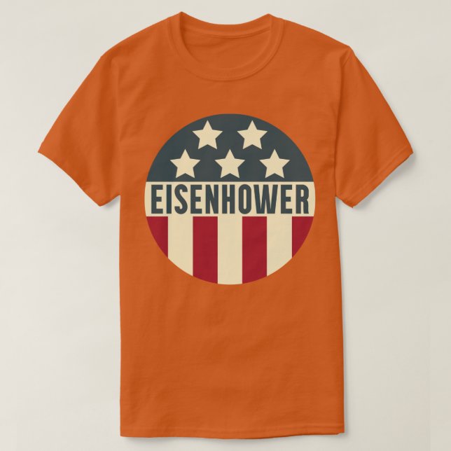 Vintage Eisenhower-Kampagne T-Shirt (Design vorne)