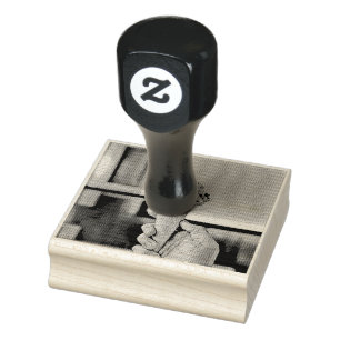 Vintage Eistüte Gummistempel