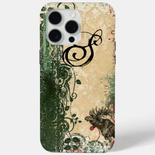 Vintage Elchgrunge Reben iPhone 15 Pro Max Hülle