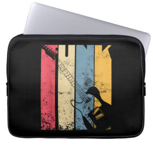 Vintage Electric Guitar Funk Musikfans Laptopschutzhülle