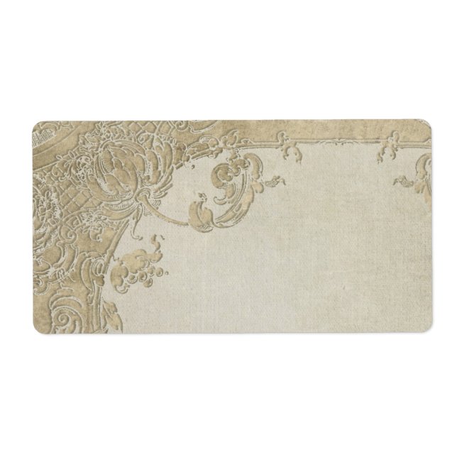 Vintage Elegance Wedding Toile Floral Damask (Vorne)