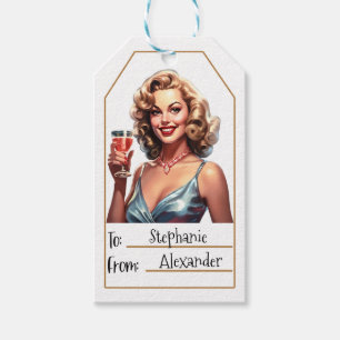 Vintage Elegant (5) Geschenkanhänger