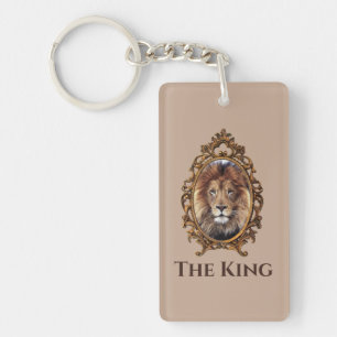 Vintage Élégant Brown Lion King Retro Pads