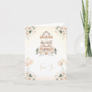Vintage Elegant Kleine Prinzessin Danke