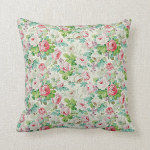Vintage Elegant Popular Floral Rose Kissen