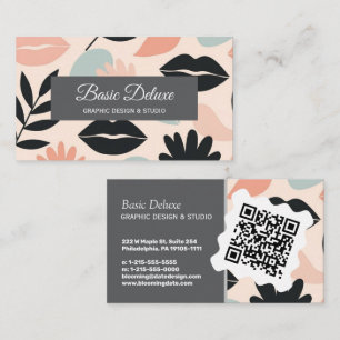 Vintage Elegant Retro – Moderne Visitenkarte