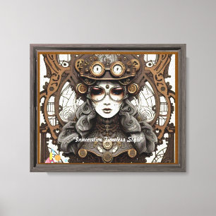 "Vintage Eleganz" Leinwanddruck