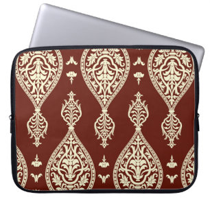 Vintage Elemente auf dunklem Hintergrund Laptopschutzhülle