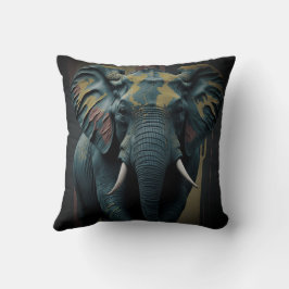 vintage elephant 4 kissen
