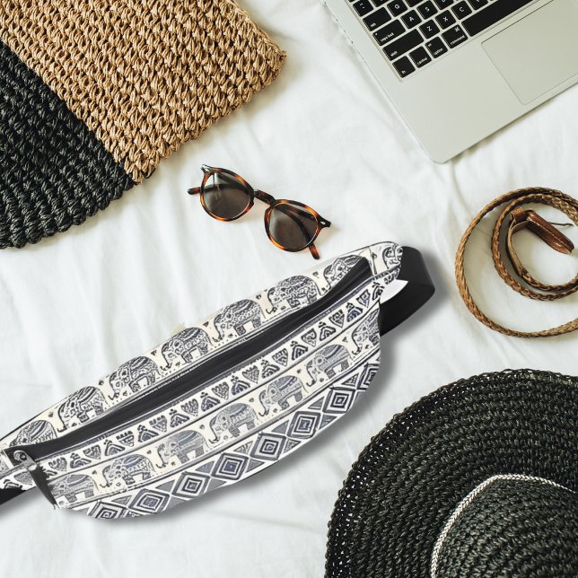 Vintage Eléphant ethnique Motif tribal africain (Créateur téléchargé)