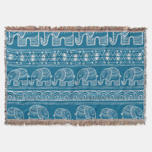 Vintage Elephant Frame Illustration Decke