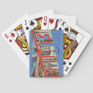 Vintage Elmira New York Spielkarten