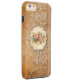 Vintage Embossed Gold Scrollwork und Rose Case-Mate iPhone Hülle (Rückseite/Rechts)