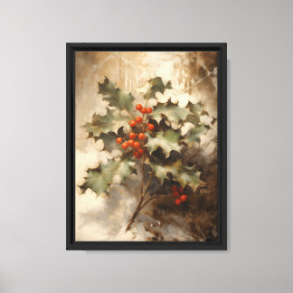 Vintage en toile étirée