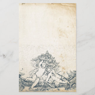 Vintage Engel Briefpapier