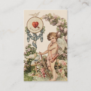 Vintage Engel für meine Liebe Visitenkarte