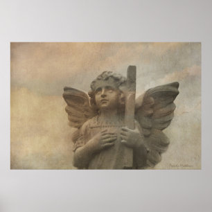 Vintage-Engel-Plakat Poster