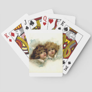 Vintage Engel Spielkarten