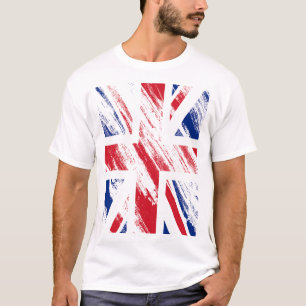 Vintage England-Flagge T-Shirt