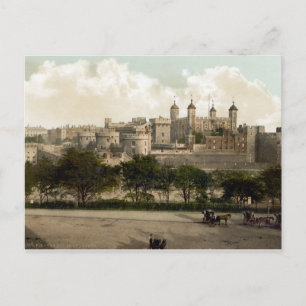 Vintage England, Londoner Tower Postkarte