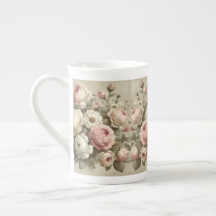 Vintage englische Rose Garden Cotgore Deco Prozellantasse