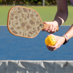 Vintage-Enten-Tarnung-Frogskin-Ozark-Timber-Tarnun Pickleball Schläger