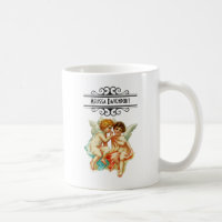 Vintage Ephemera Angel Cherubs Illustration