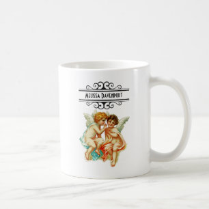 Vintage-Ephemera-Engel-Cherubs-Illustration Kaffeetasse