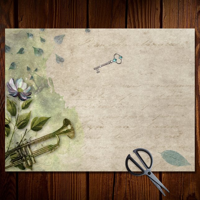 Vintage Ephemeride Seidenpapier (Von Creator hochgeladen)