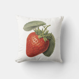 Vintage Erdbeere  Kissen