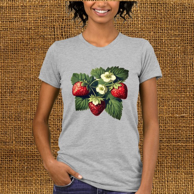 Vintage Erdbeeren T-Shirt (Von Creator hochgeladen)