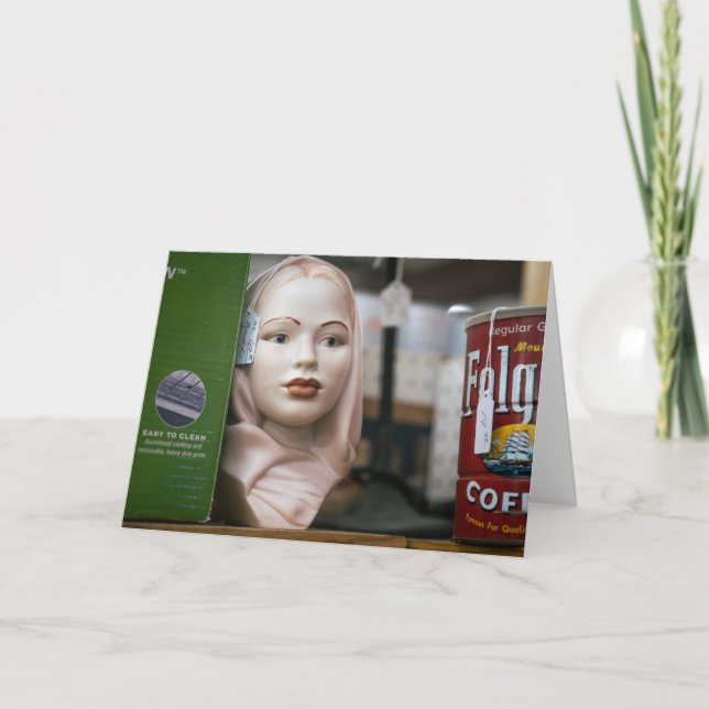 Vintage Ergebnisse: Sammlung des Antiquals Karte (Vorderseite)