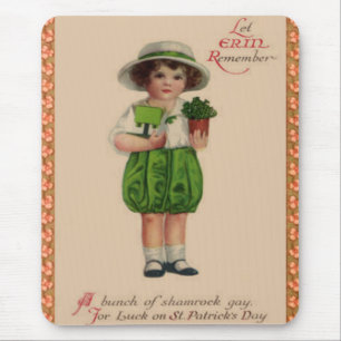 Vintage Erin Erinnerungs-Mauspad Mousepad
