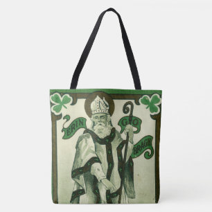 Vintage - Erin Go Bragh - St. Patrick's Grüße Tasche