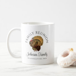 Vintage Erntedank Family Wiedersehen Kaffeetasse