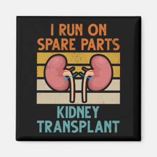 Vintage Ersatzteile für Nierentransplantationen Magnet