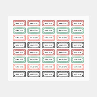 Vintage Etiketten Set 2