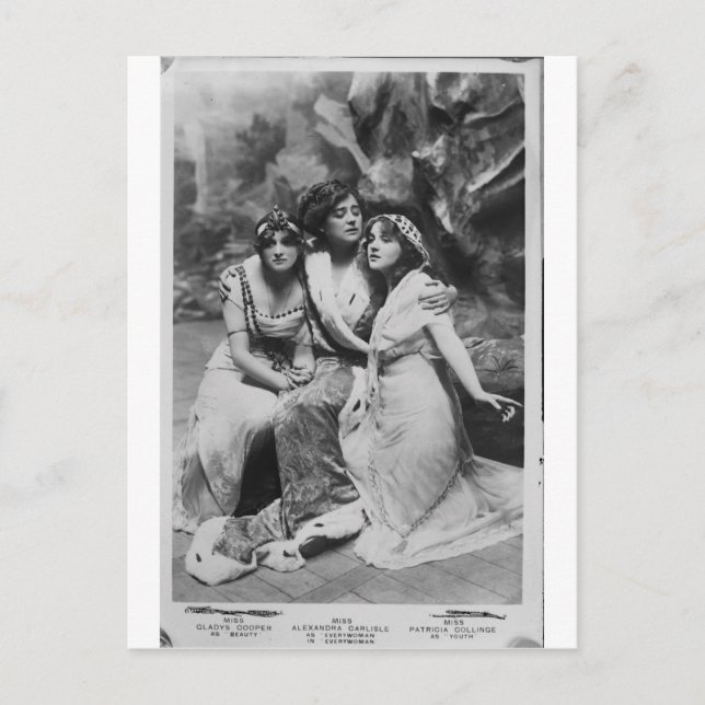 Vintage Everywoman Promotional Postkarte (Vorderseite)
