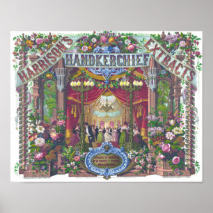 Vintage Extraktionsanzeige Poster