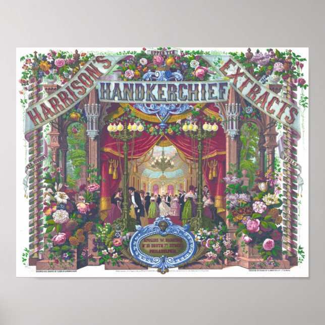 Vintage Extraktionsanzeige Poster (Vorne)