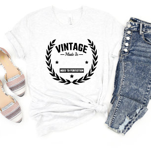 Vintage Fabriqué En... T-shirt de mème amusant Sar
