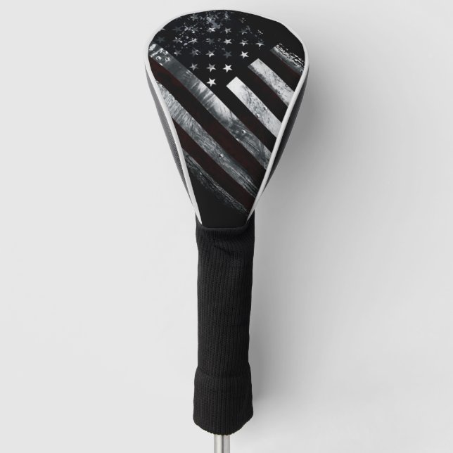 Vintage Fahne Golf Headcover (Vorderseite)