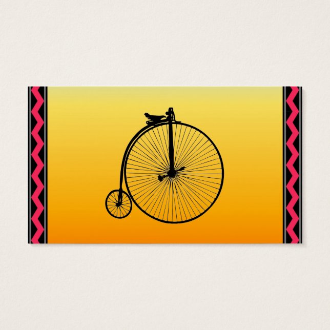 Vintage-Fahrrad (Rückseite)