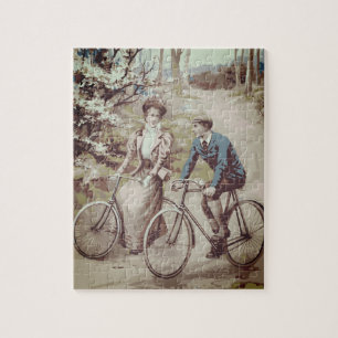 Vintage-Fahrrad-Druck