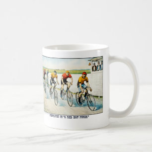 Vintage Fahrrad-Kaffee-Tasse Kaffeetasse