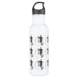 Vintage Fahrrad-Meisterschaft Trinkflasche