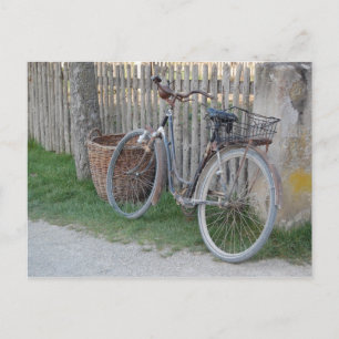 Vintage-Fahrrad Postkarte