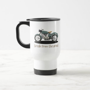 Vintage-Fahrrad-Reisebecher Reisebecher