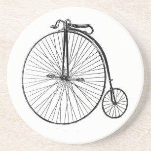Vintage Fahrrad Sandstein Untersetzer