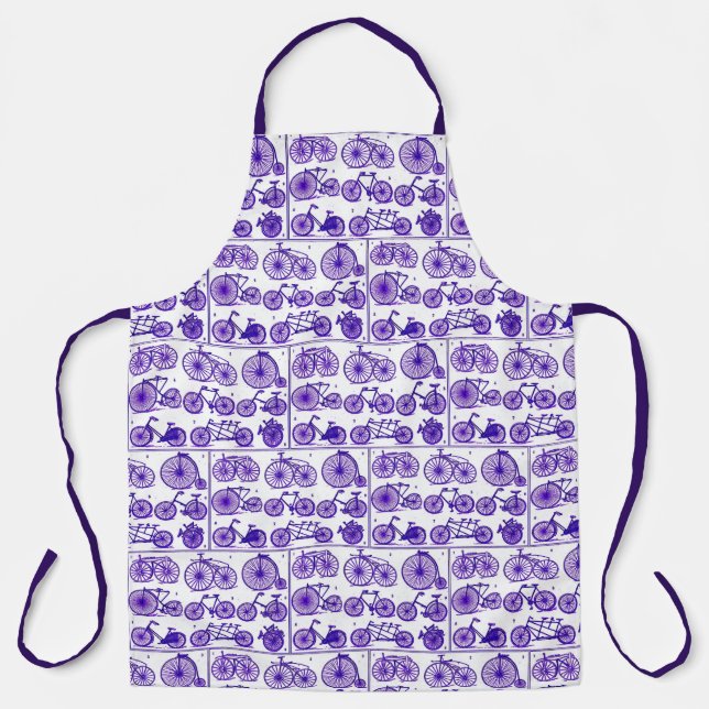Vintage Fahrräder Schürze (Vorderseite)